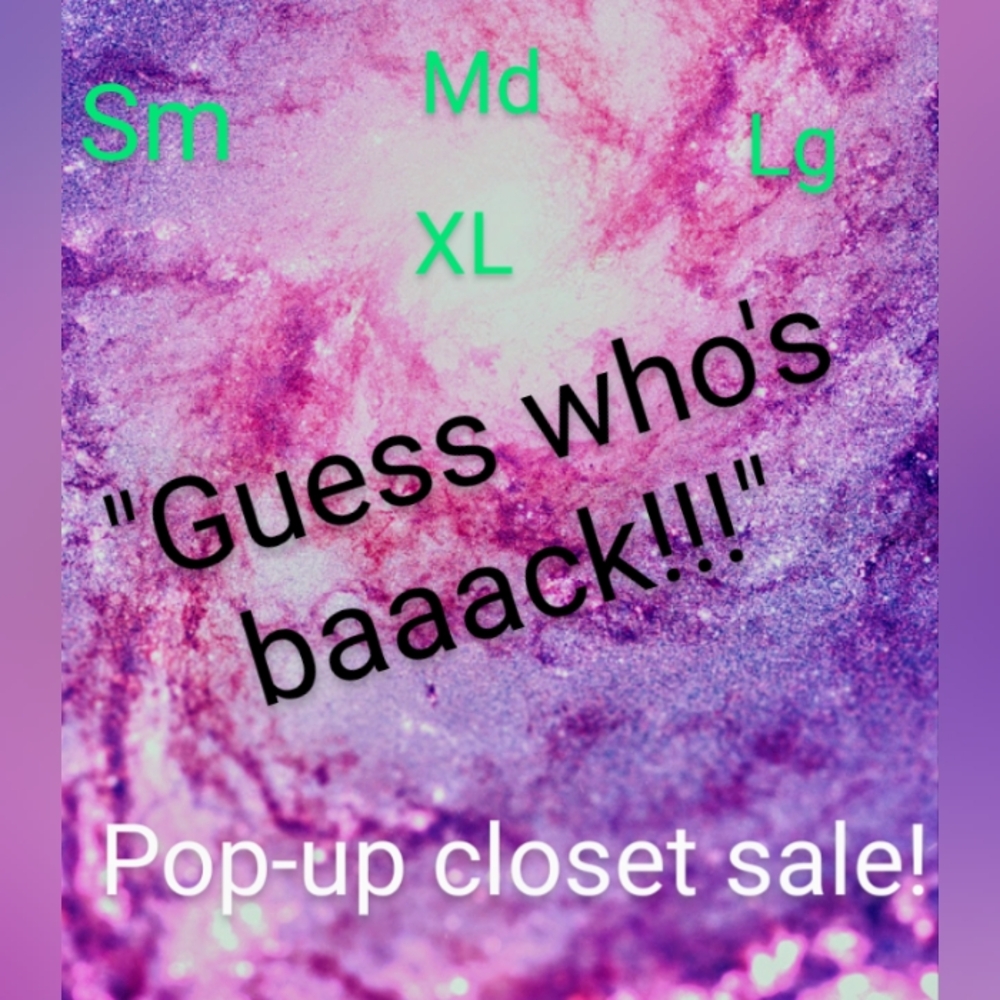 JESSI B'S LIVE AT 9:00PM EST WOMEN'S CLOSET CLEAR OUT! SM-1X!